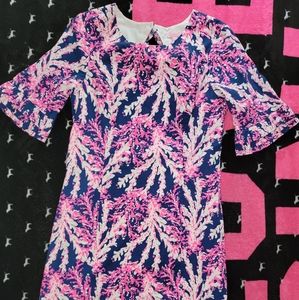 LILY PULITZER KEYHOLE BACK DRESS